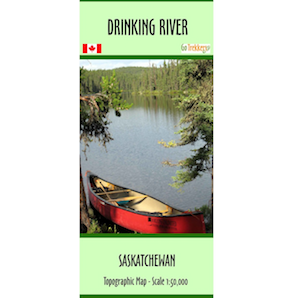 Drinking River Canoe and Kayak Map